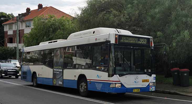 Sydney Buses Mercedes O405NH Custom Citaro 1148
